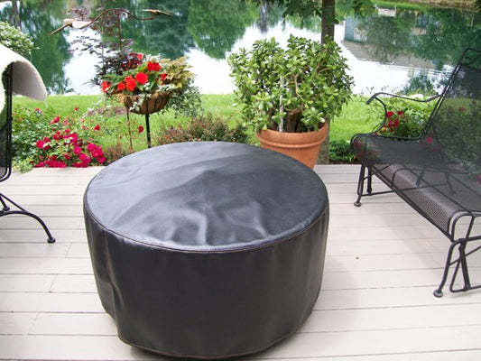 Oriflamme Gas Fire Pit Table Cover- All Weather Vinyl Cover