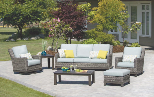 Boston Wicker 5pc Furniture Set