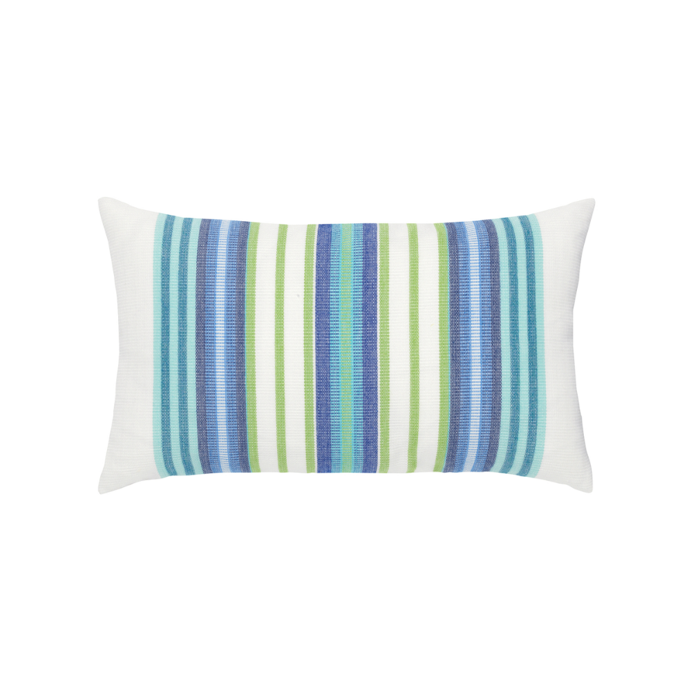 Elaine Smith Outdoor Summer Stripe Lumbar