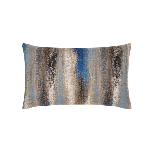 Elaine Smith Outdoor Painterly Mediterranean Lumbar Pillow