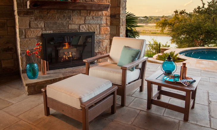 POLYWOOD Harbour 3-Piece Deep Seating Set