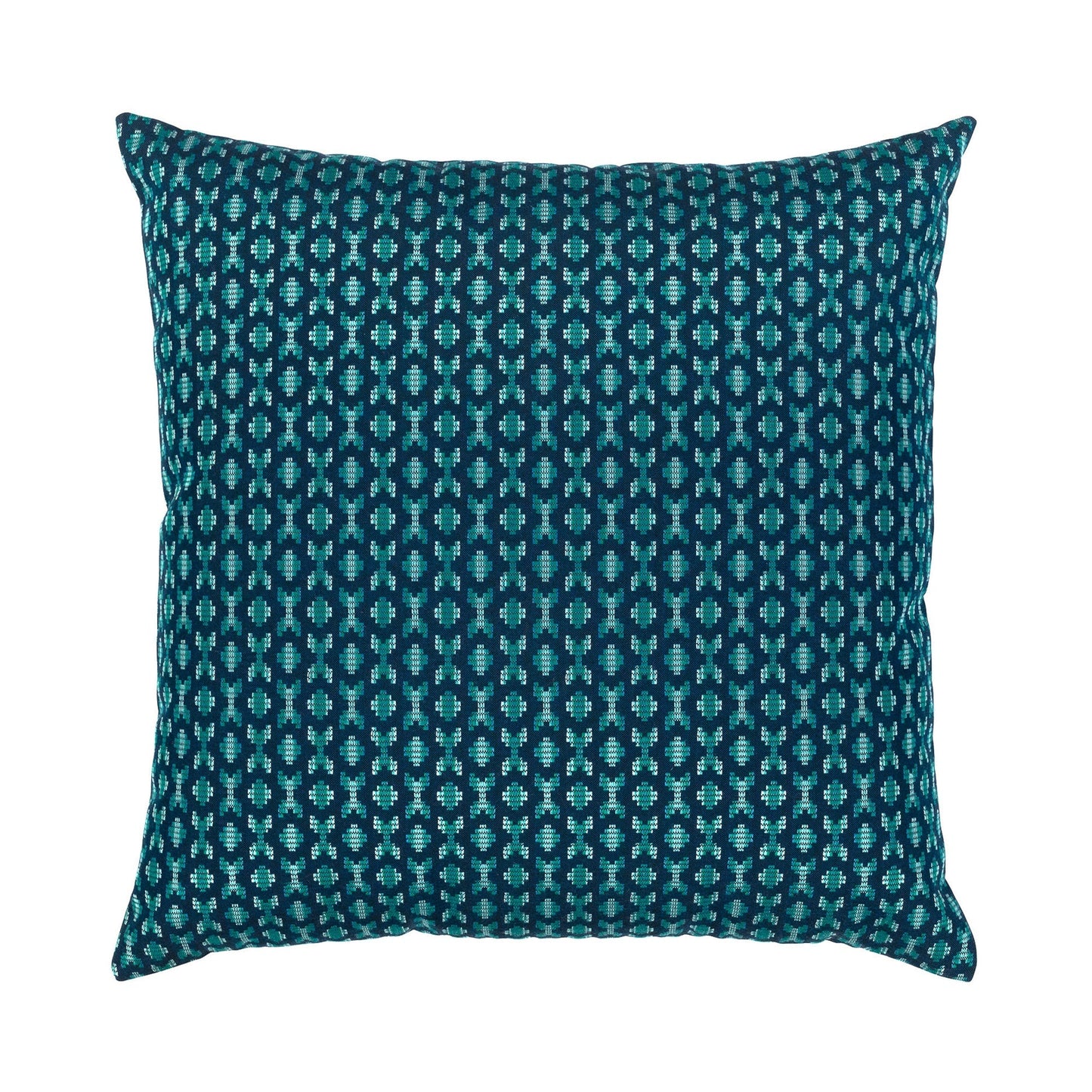 Elaine Smith Alcazar Peacock Outdoor Pillow 22" x 22"