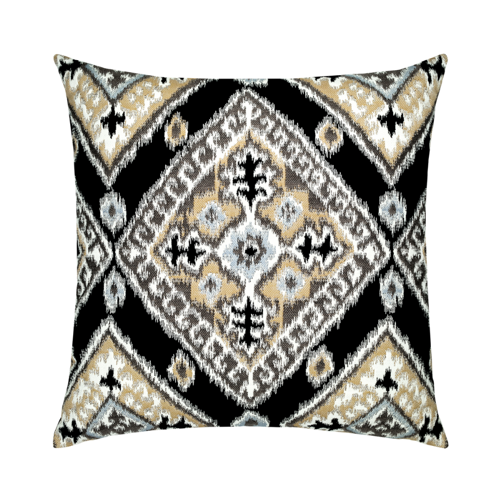 Elaine Smith Outdoor Ikat Diamond Onyx