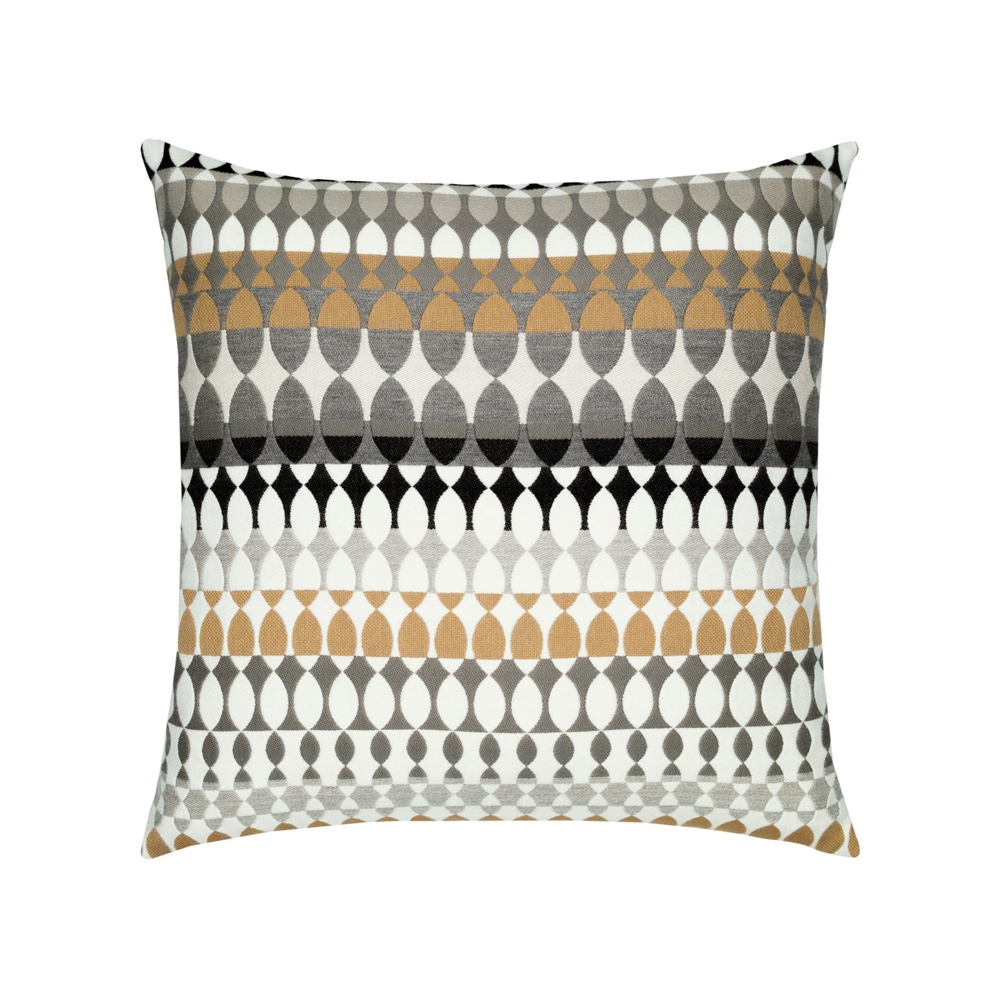 Elaine Smith Modern Oval Dune Outdoor Pillow 20" x 20"