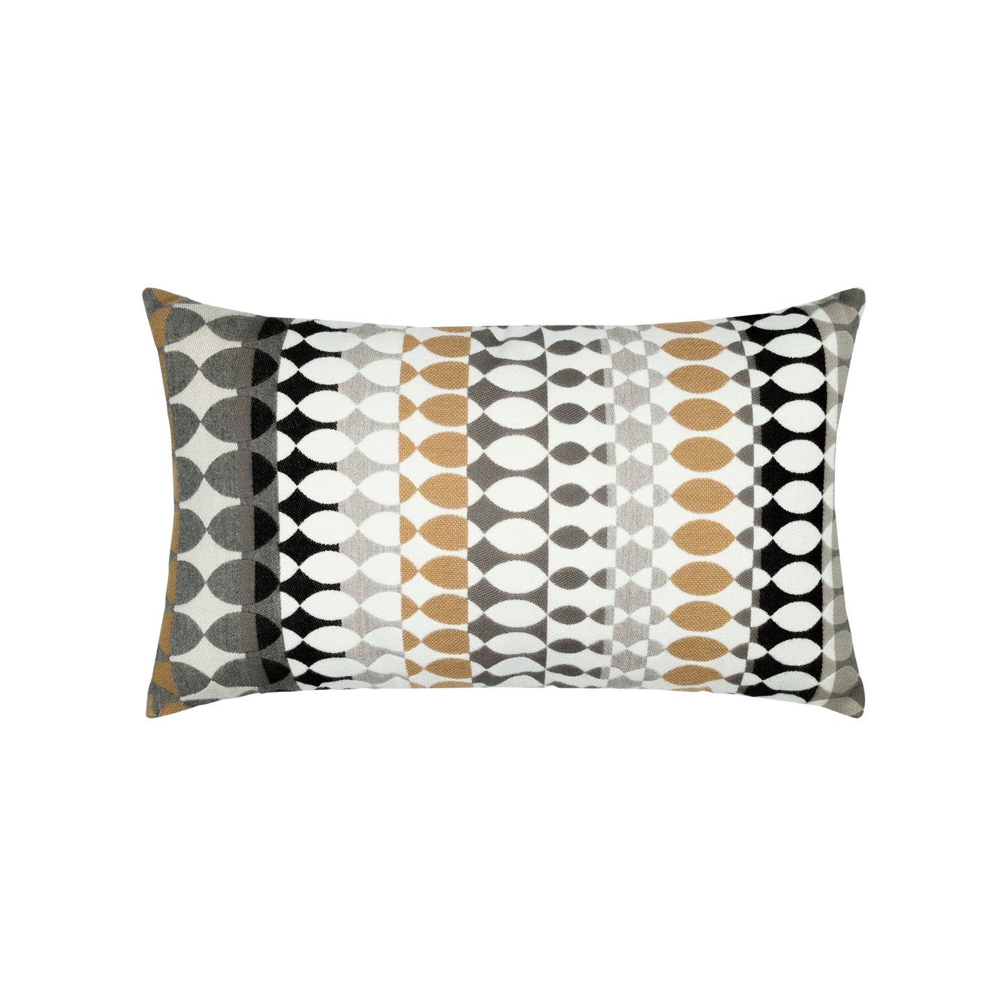 Elaine Smith Modern Oval Dune Outdoor Pillow 12" x 20"