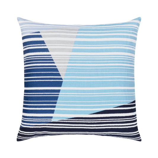 Elaine Smith Calibration Azure Outdoor Pillow 22" x 22"