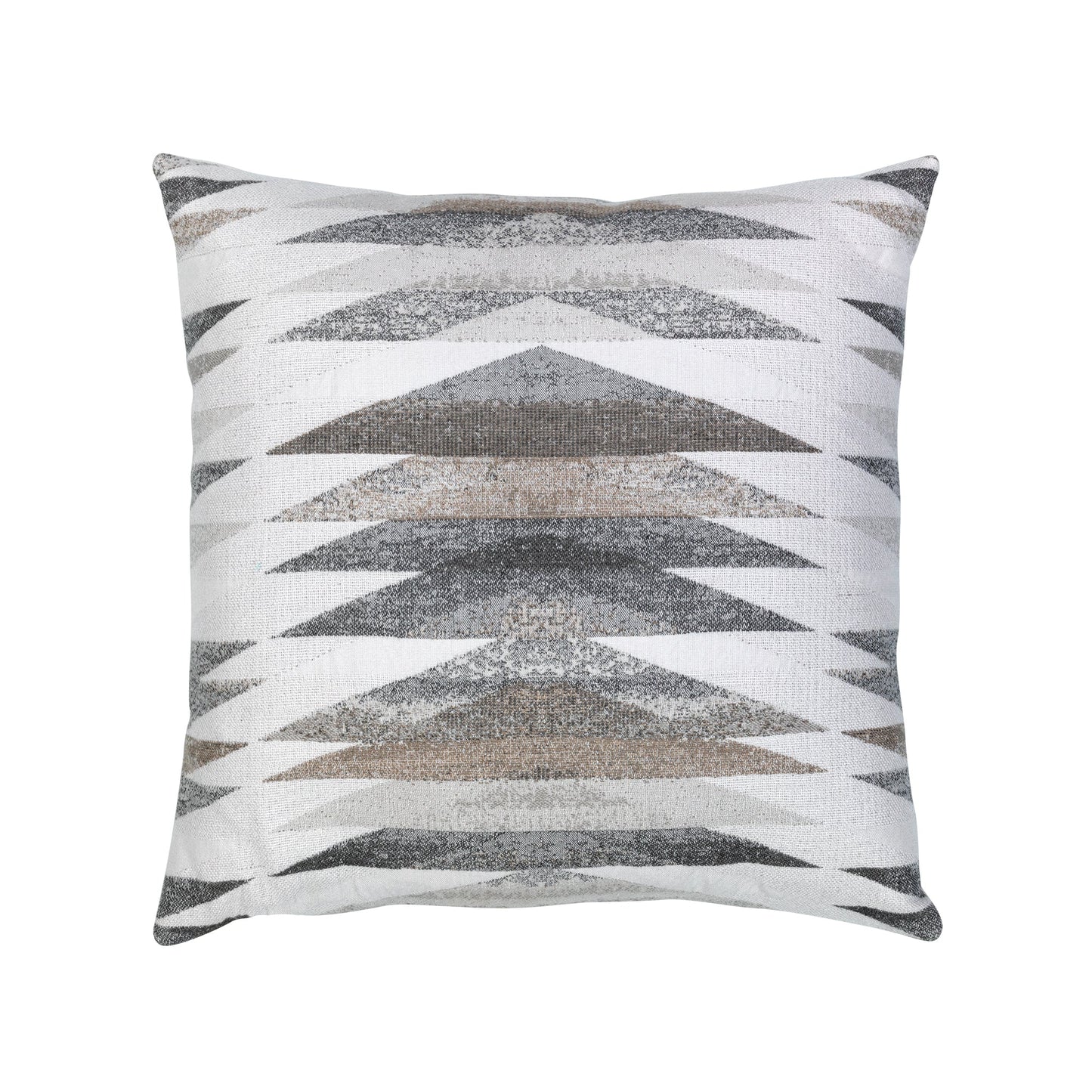 Elaine Smith Symmetry Grigio Outdoor Pillow 20" x 20"
