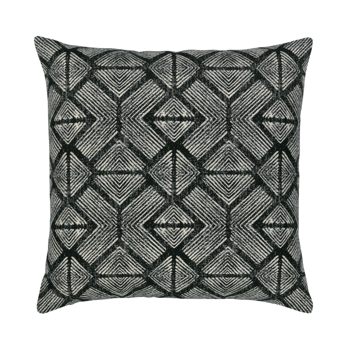 Elaine Smith Bakuba Ebony* Outdoor Pillow 22" x 22"