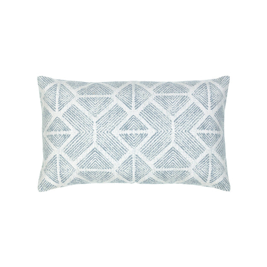 Elaine Smith Bakuba Stream Outdoor Pillow 12" x 20"