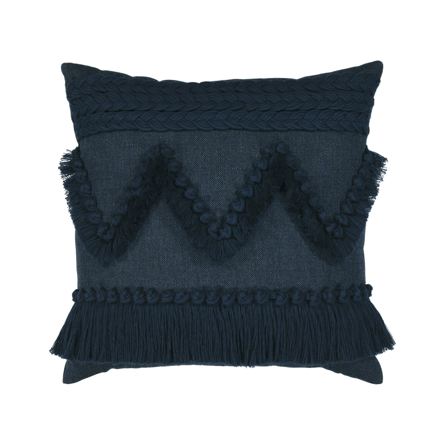 Elaine Smith Tavarua Indigo Outdoor Pillow 20" x 20"