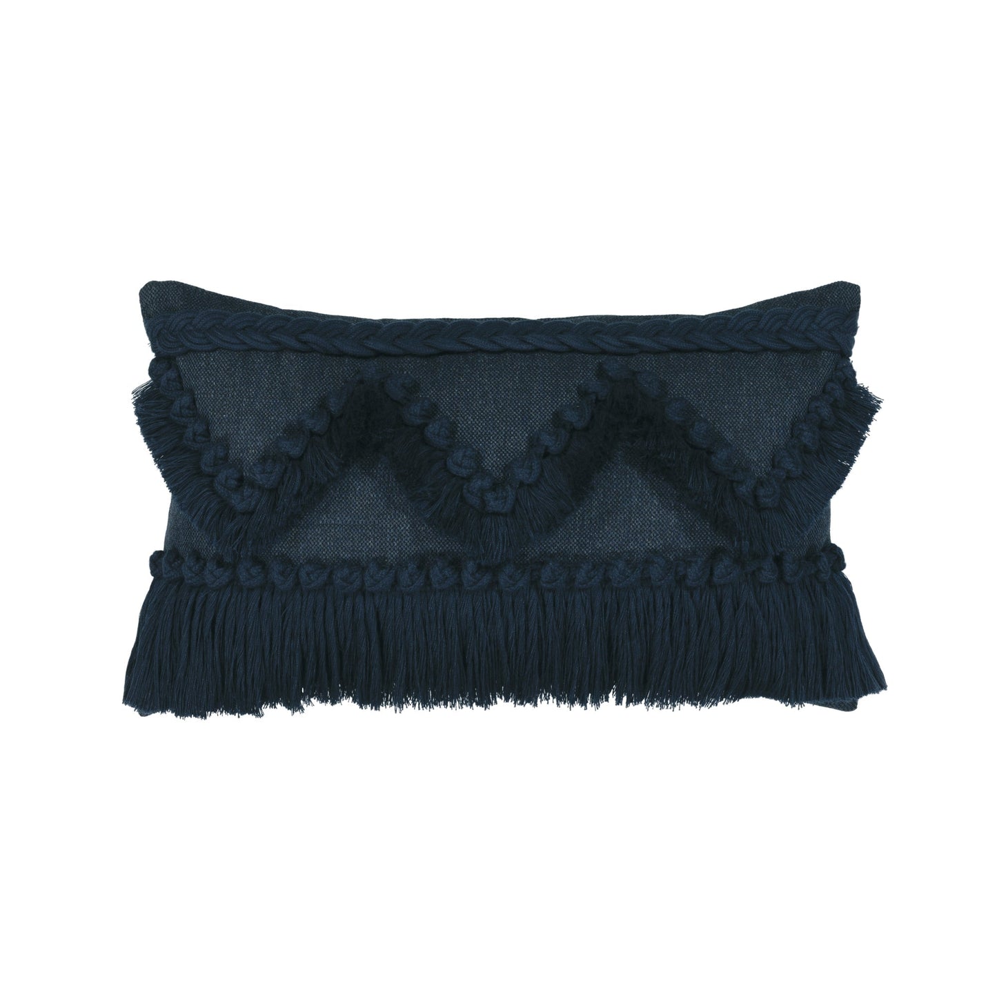 Elaine Smith Tavarua Indigo Outdoor Pillow 12" x 20"