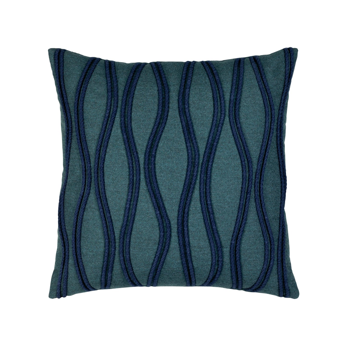 Elaine Smith Ripple Deep Sea Outdoor Pillow 20" x 20"