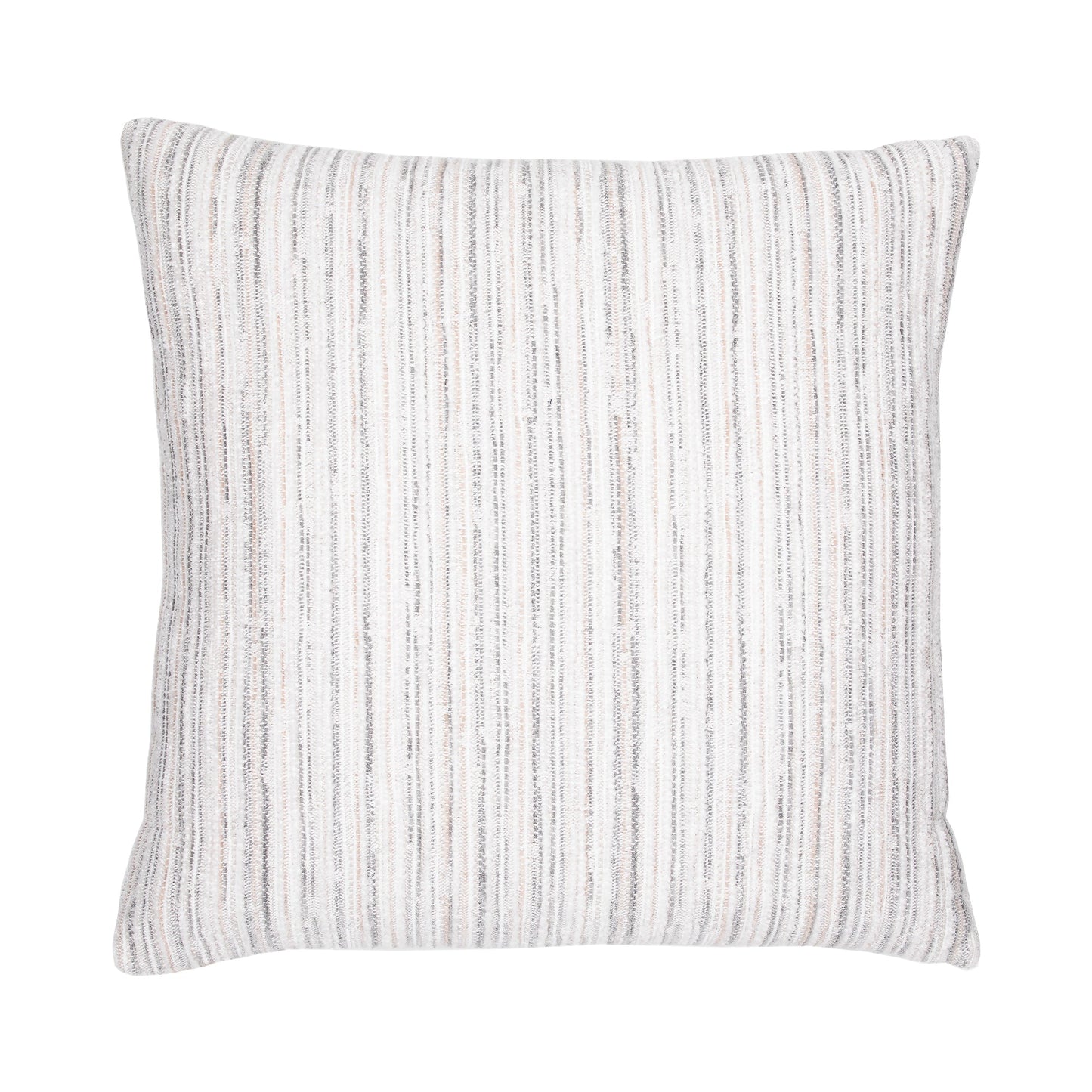 Elaine Smith Luxe Stripe Pebble* Outdoor Pillow 22" x 22"