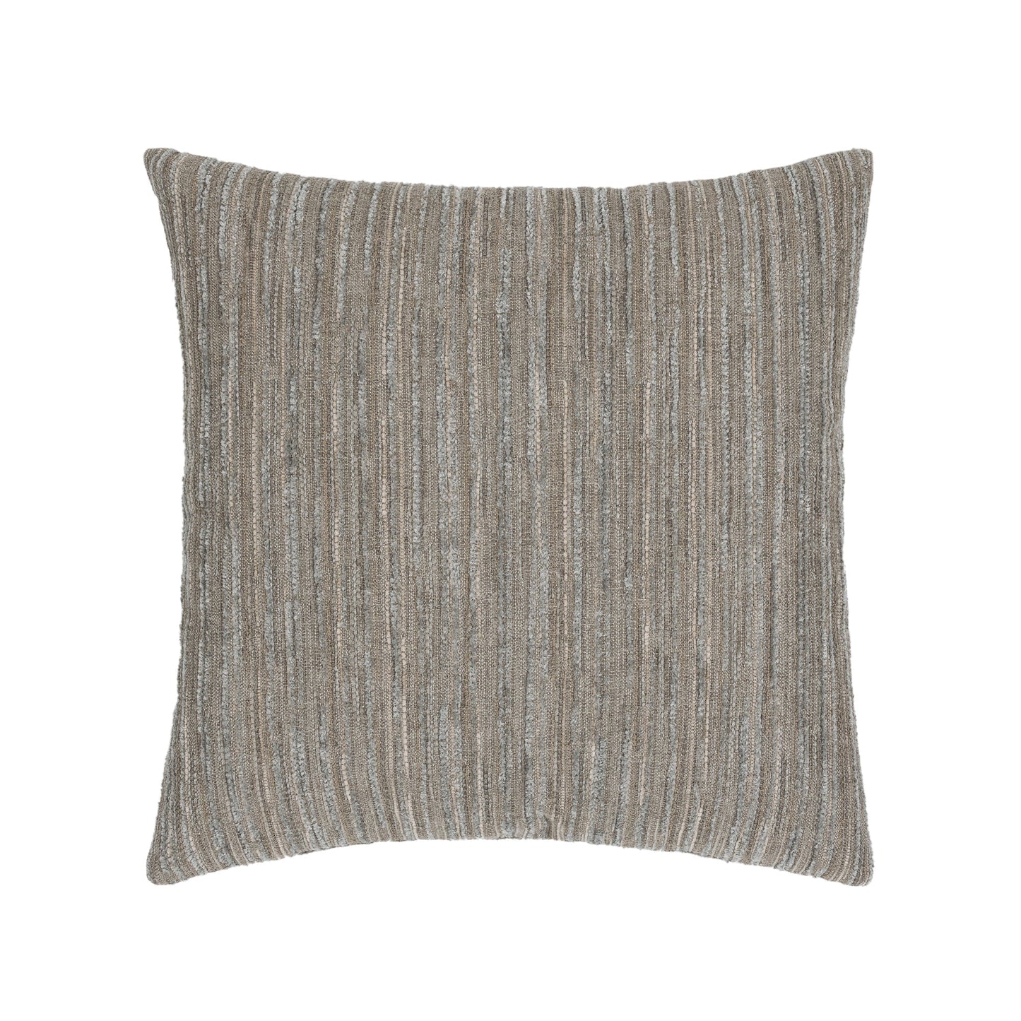 Elaine Smith Luxe Stripe Pewter Outdoor Pillow 20" x 20"