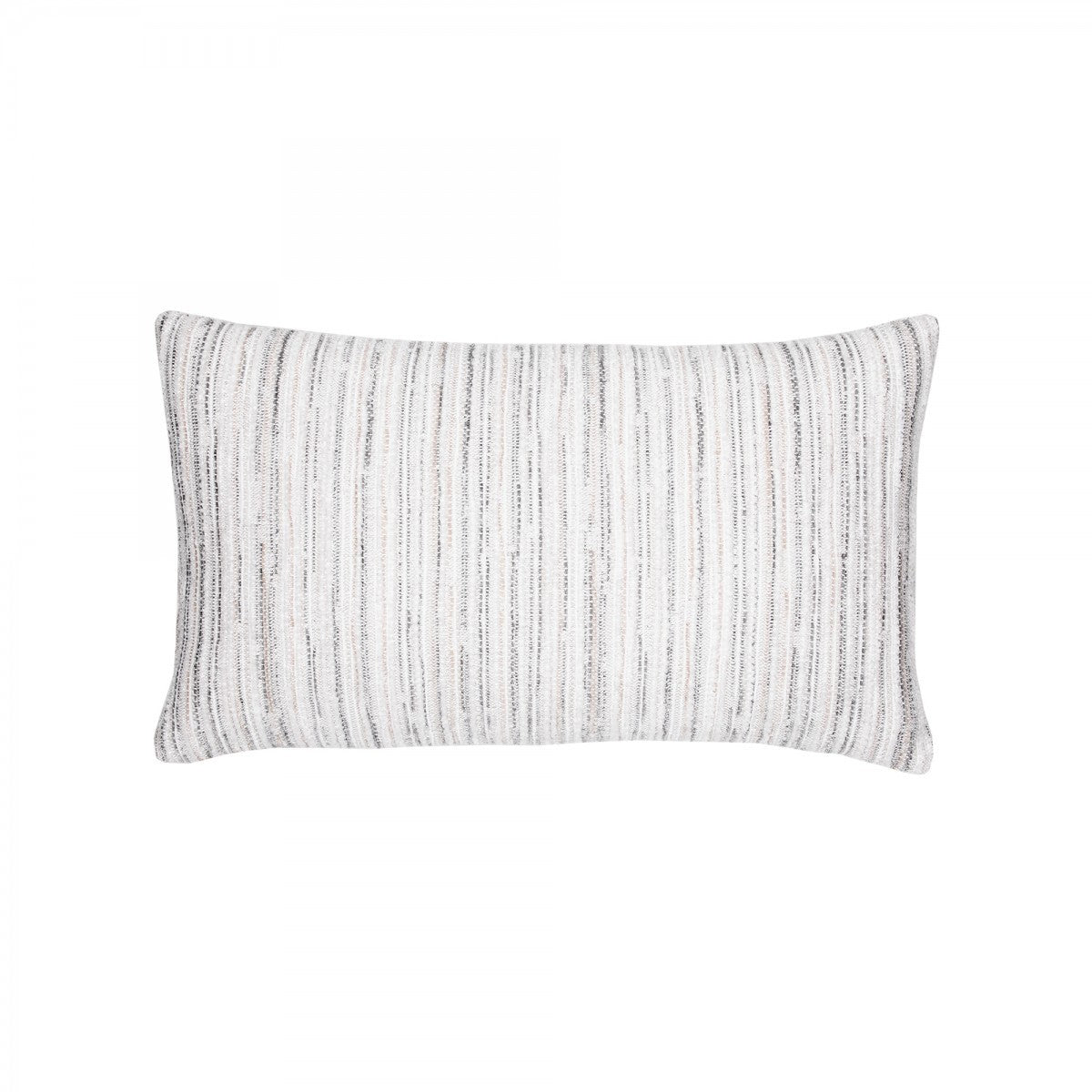 Elaine Smith Outdoor Luxe Stripe Pebble Lumbar