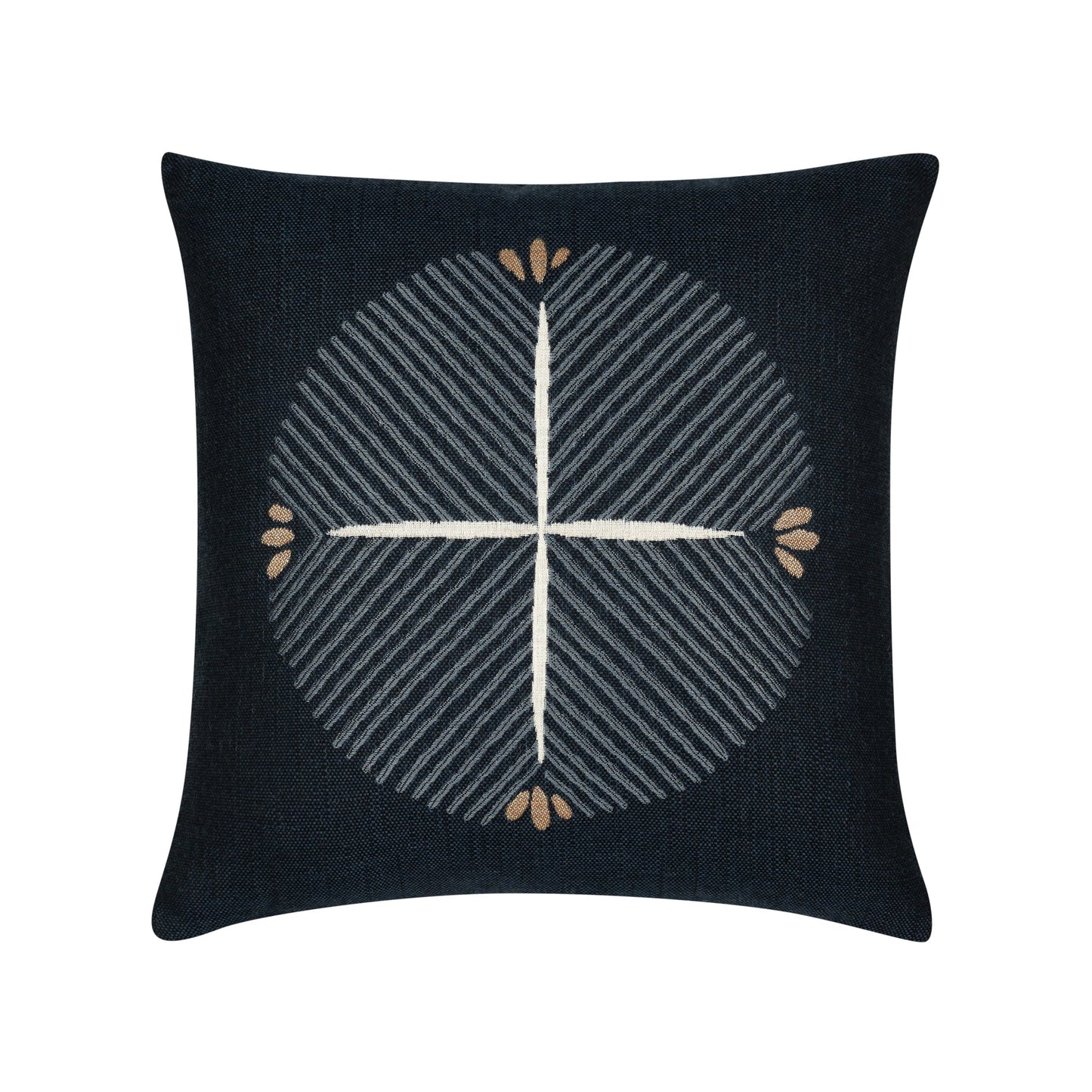 Elaine Smith Direction Indigo Outdoor Pillow 20" x 20"