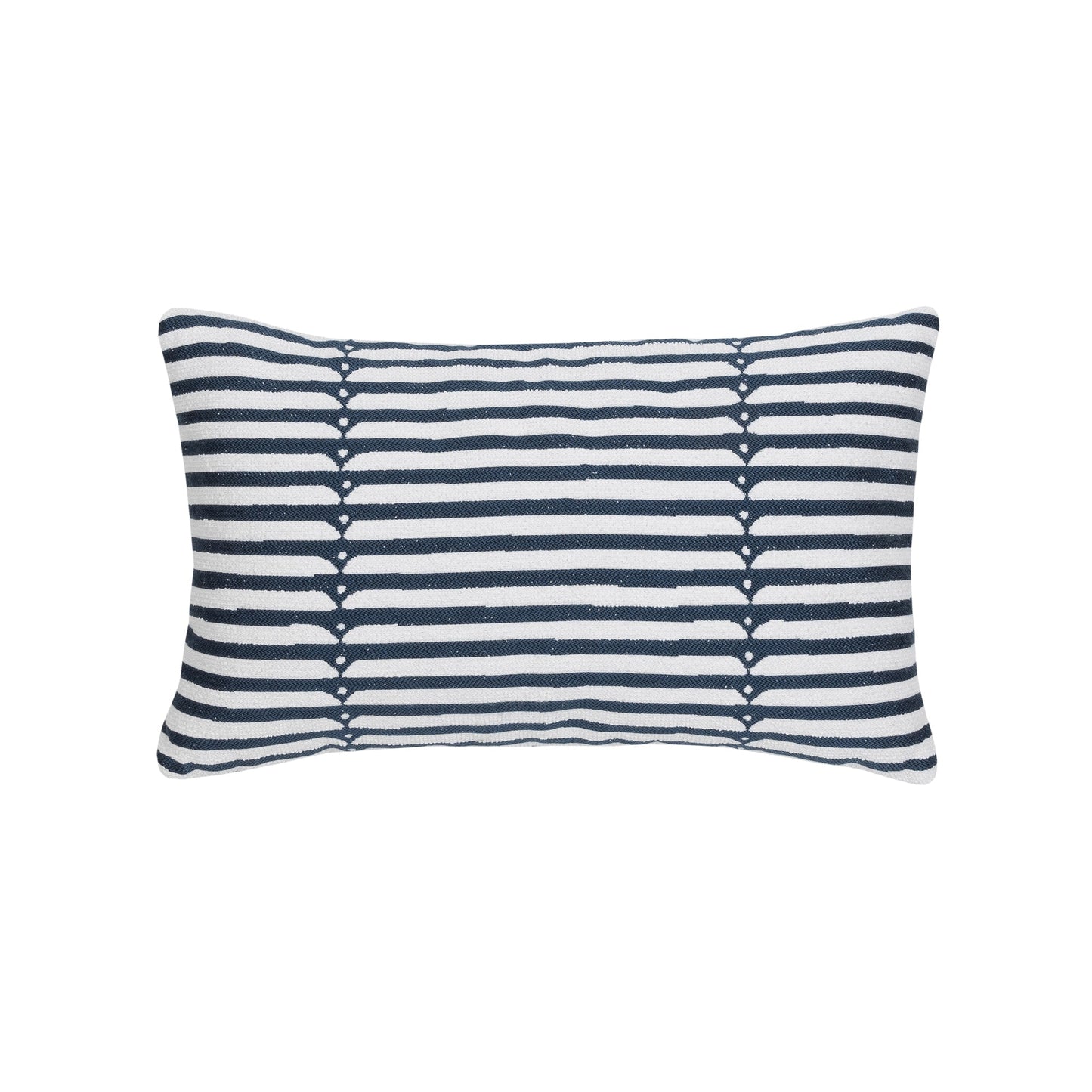 Elaine Smith Sincerity Denim Outdoor Pillow 12" x 20"