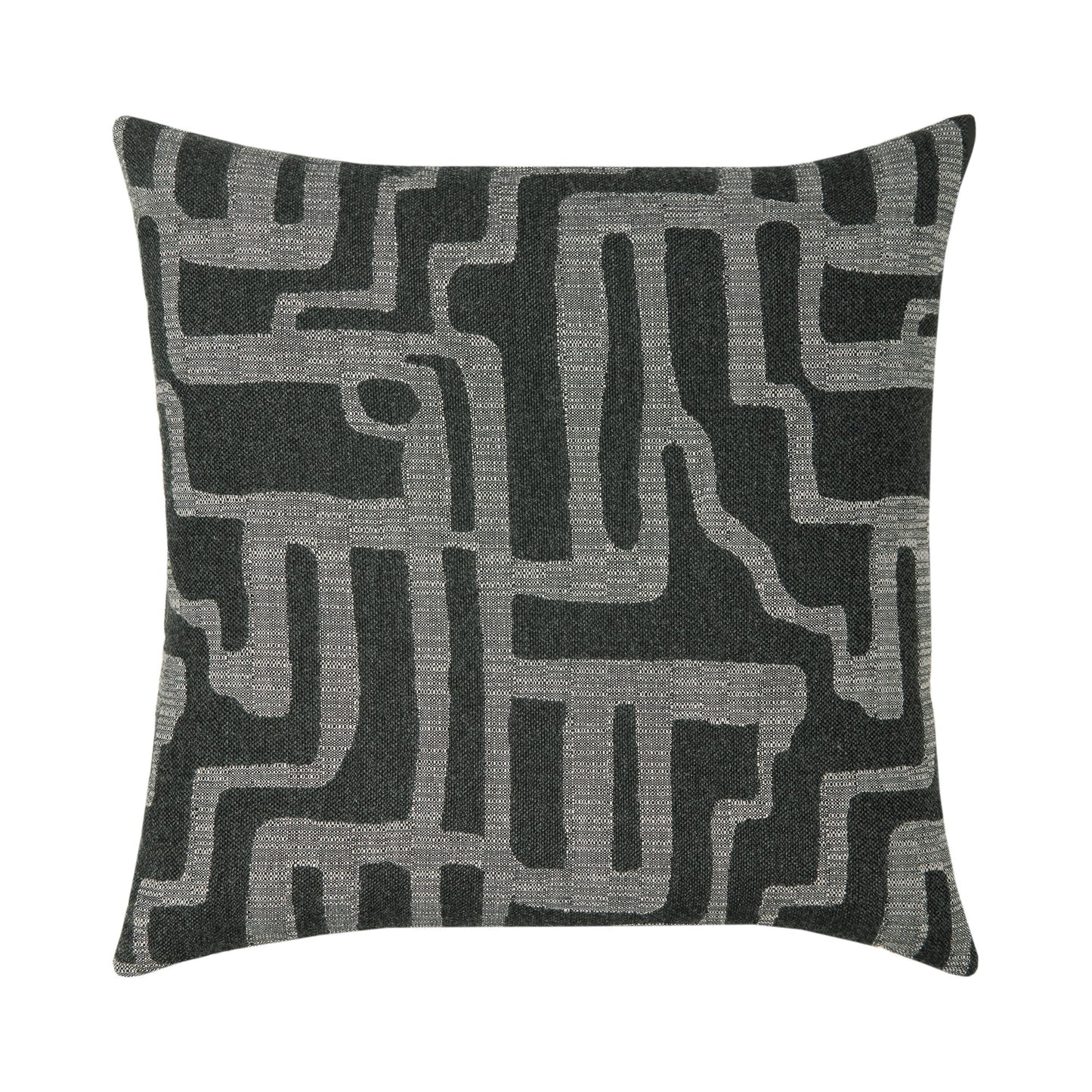Elaine Smith Noble Charcoal* Outdoor Pillow 22" x 22"