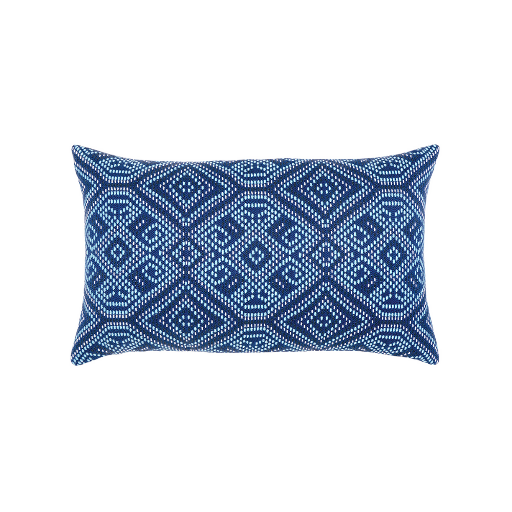 Elaine Smith Outdoor Midnight Tile Lumbar