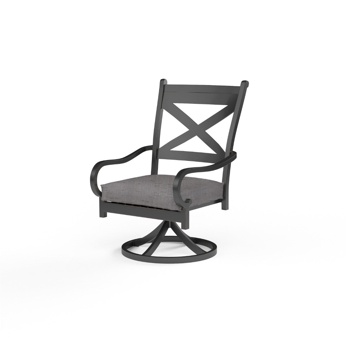 Sunset West Monterey Swivel Rocking Dining Chair