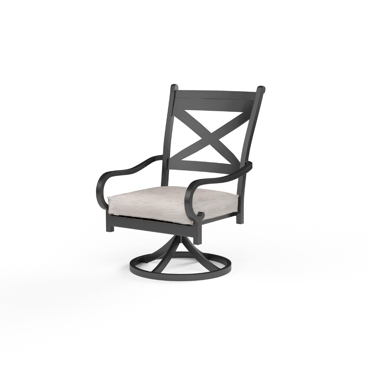 Sunset West Monterey Swivel Rocking Dining Chair