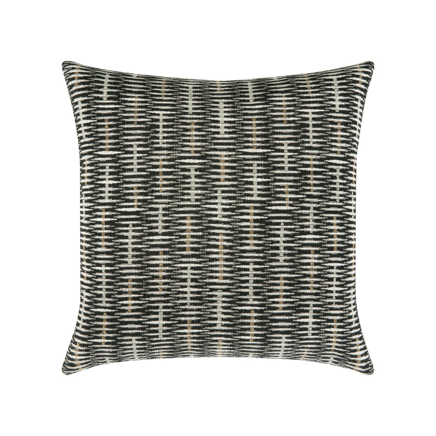 Elaine Smith Intertwine Ebony Outdoor Pillow 20" x 20"