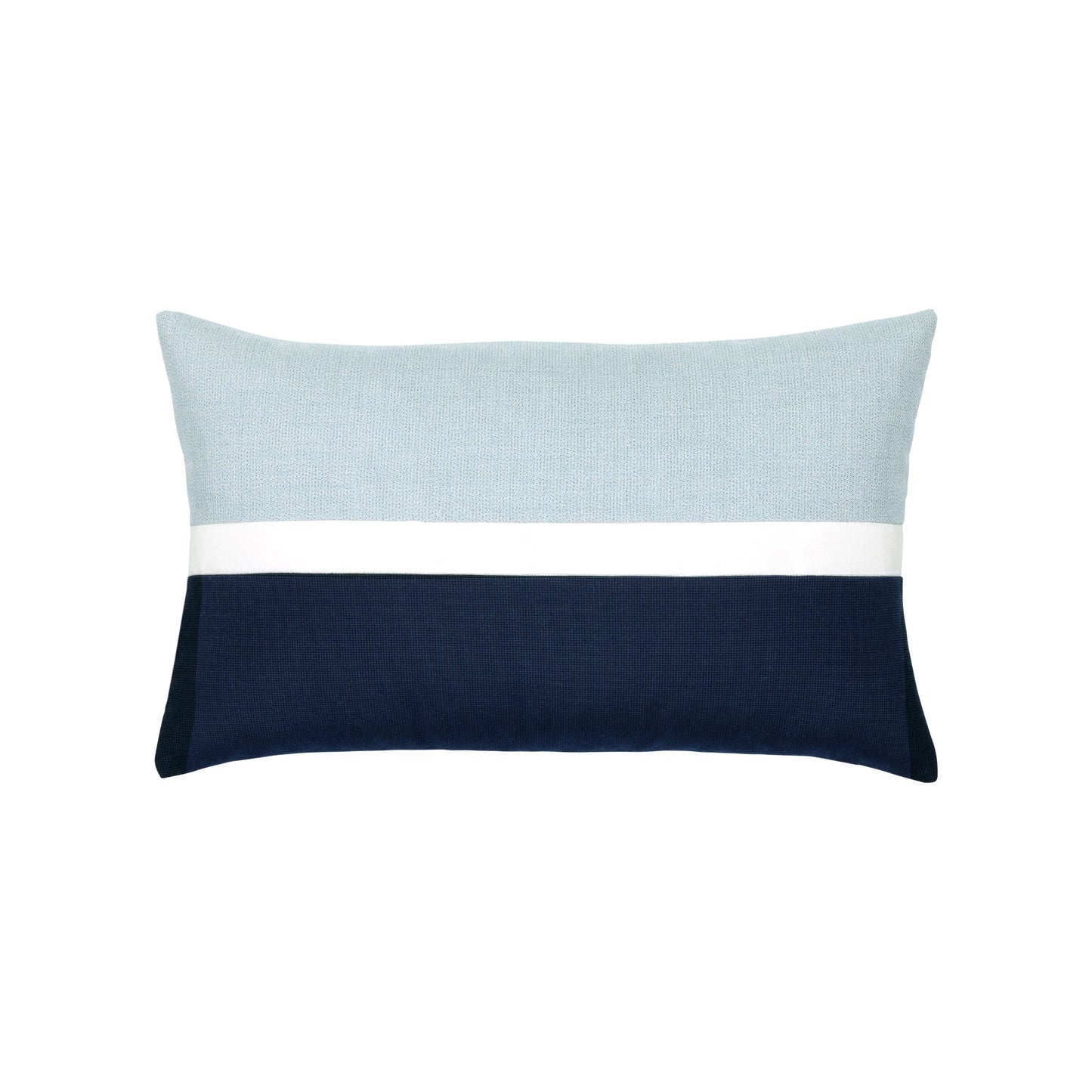 Elaine Smith Mono Indigo Outdoor Pillow 12" x 20"