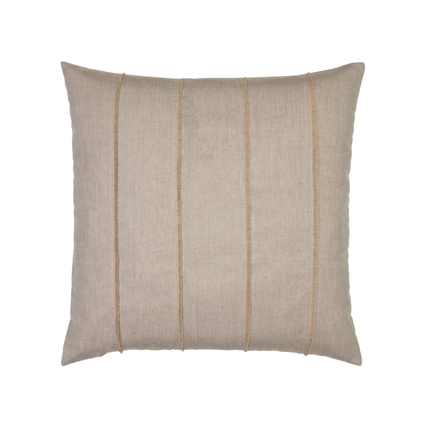 Elaine Smith Quadrille Sand Outdoor Pillow 20" x 20"