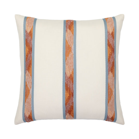 Elaine Smith Batik Stripe* Outdoor Pillow 22" x 22"