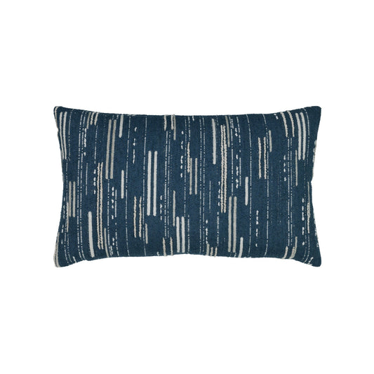 Elaine Smith Connection Indigo Outdoor Pillow 12" x 20"