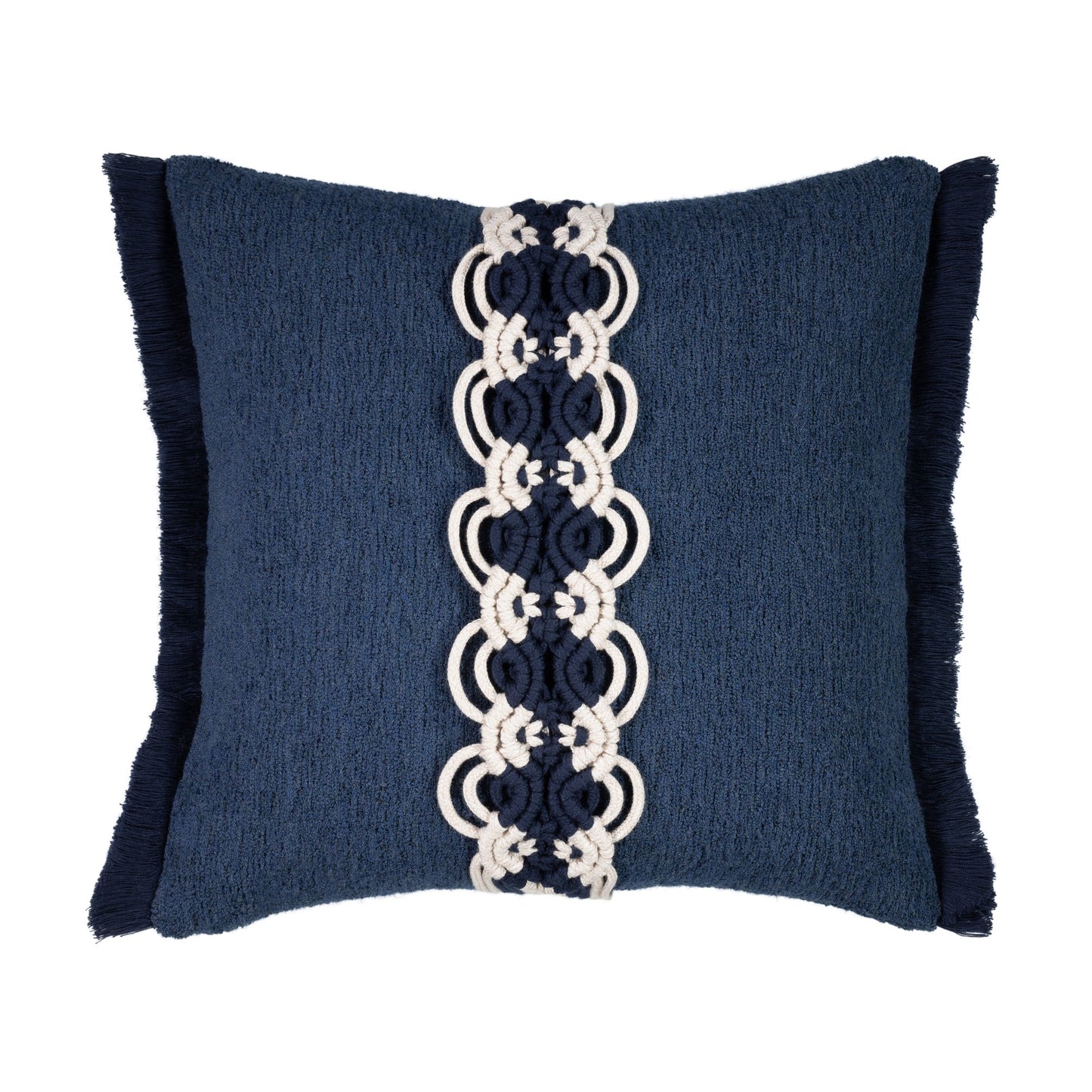 Elaine Smith Distinction Indigo Outdoor Pillow 20" x 20"