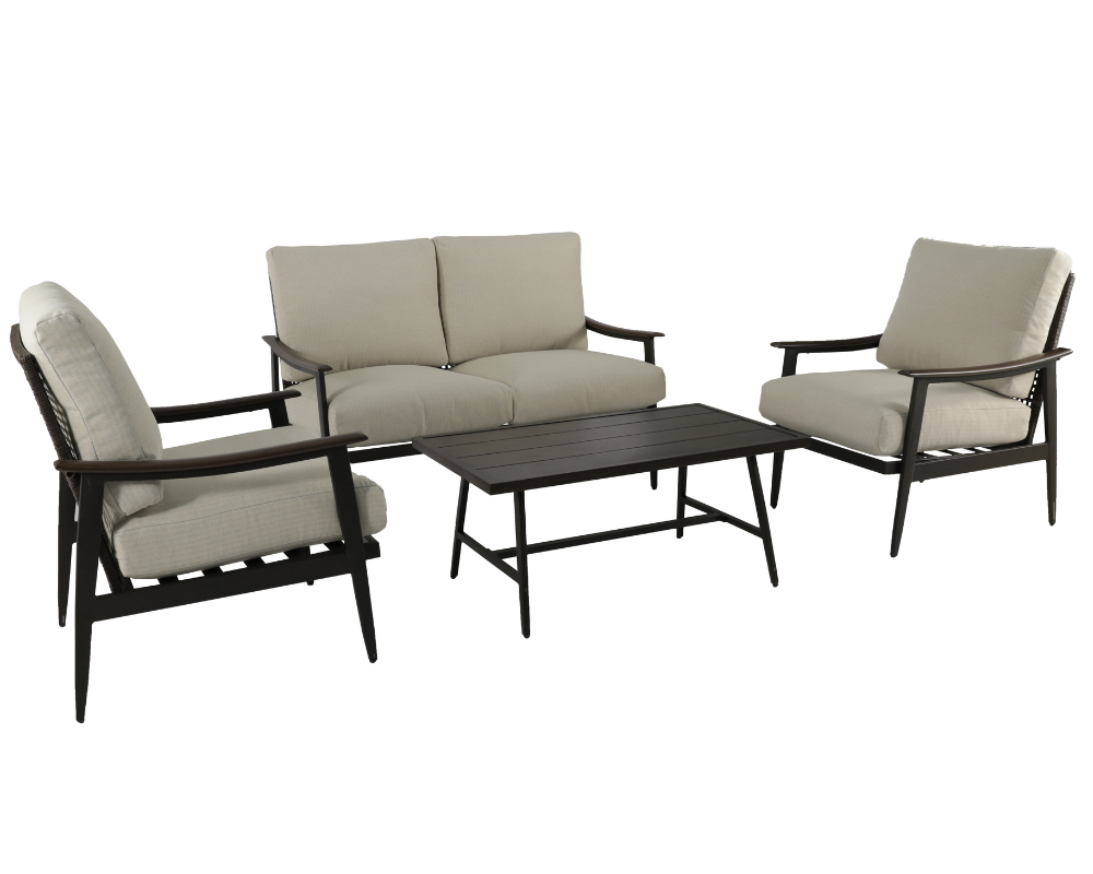Veranda Classics Cozumel 4pc Deep Seating Set