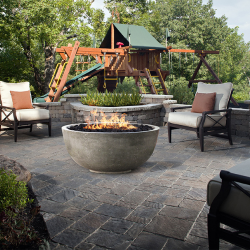 Prism Cafe Moderno 1 Concrete Fire Bowl