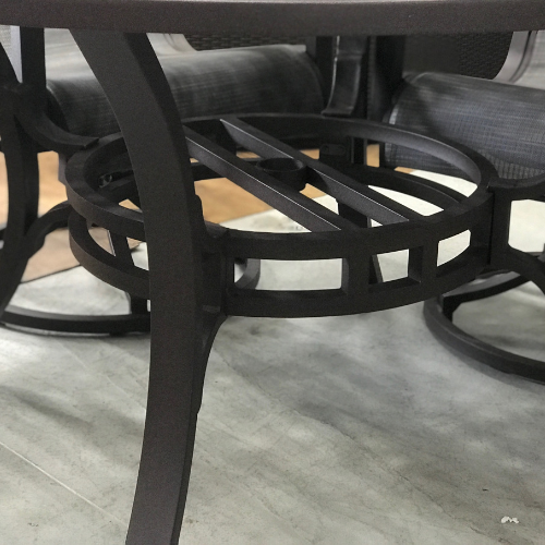 Portica Allegro 5 Piece Dining Set with 54" Round Table