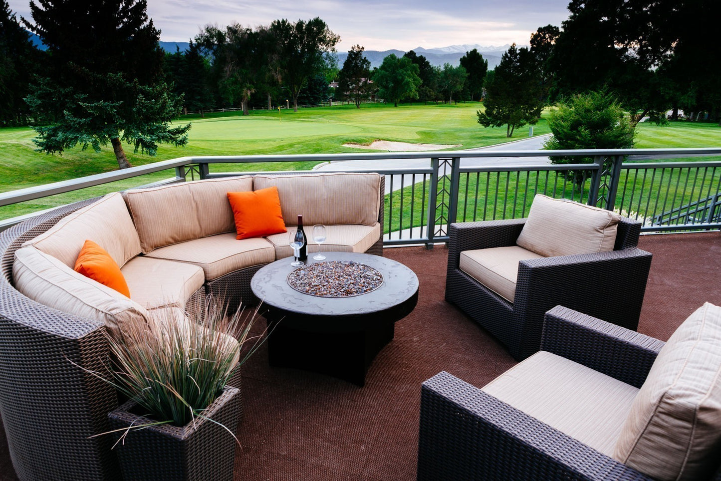 4 piece Set (Shown with fire table