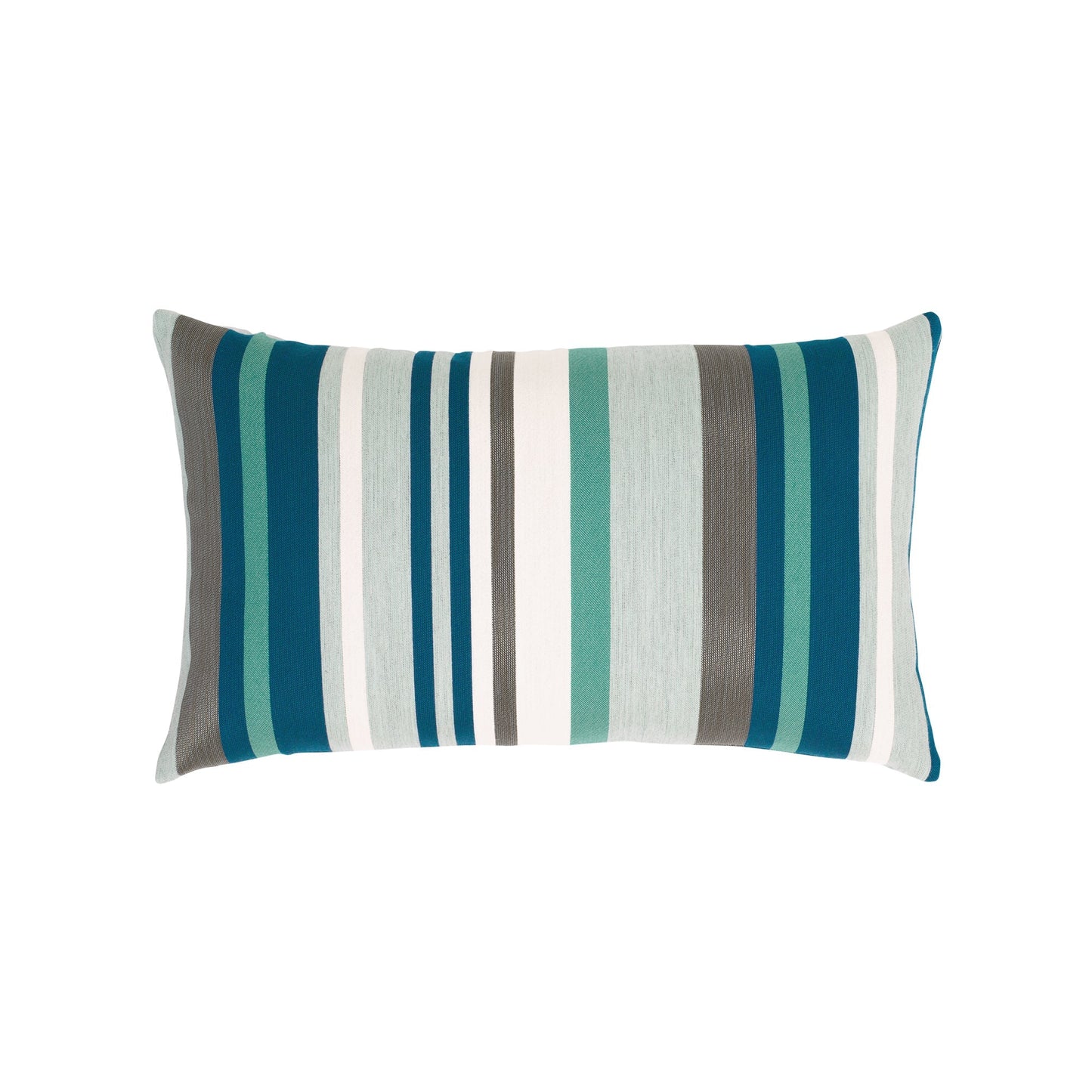 Elaine Smith Lagoon Stripe Outdoor Pillow 12" x 20"
