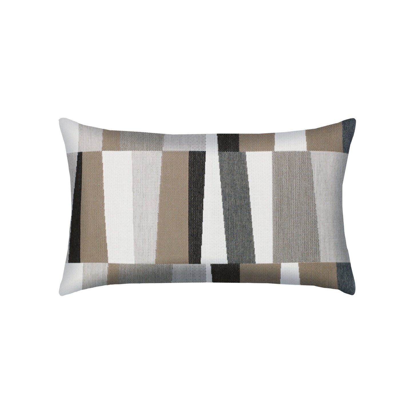 Elaine Smith Strata Grigio Outdoor Pillow 12" x 20"