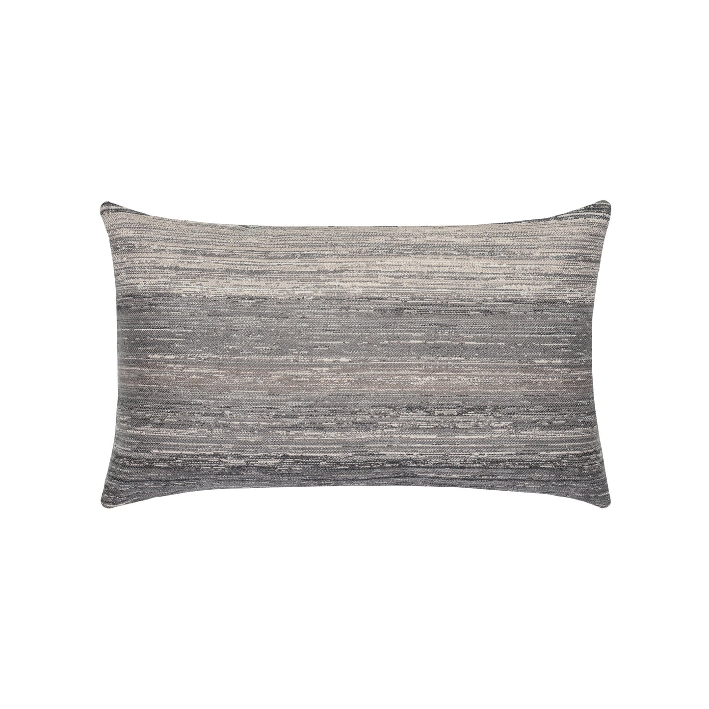 Elaine Smith Textured Grigio Outdoor Pillow 12" x 20"