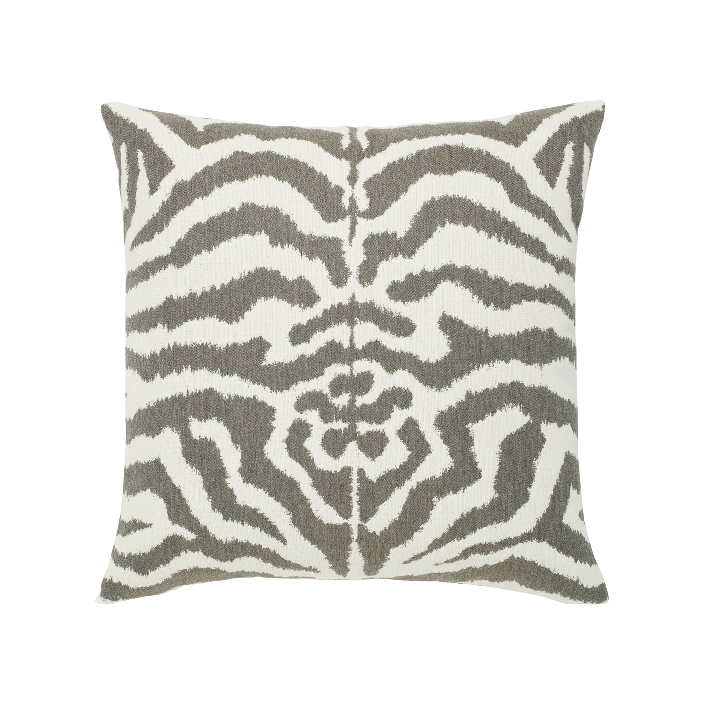 Elaine Smith Zebra Gray Outdoor Pillow 20" x 20"