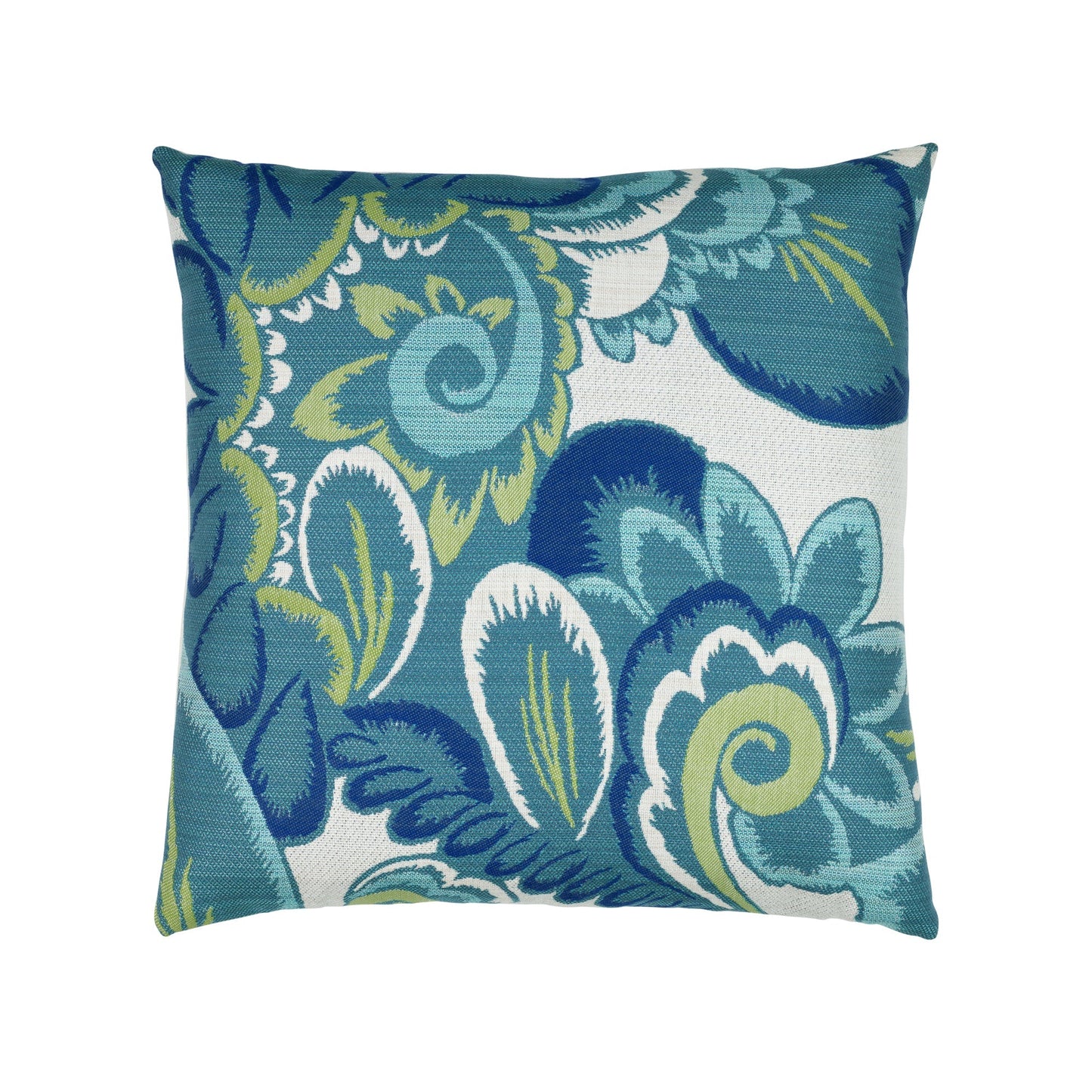 Elaine Smith Floral Wave Outdoor Pillow 20" x 20"
