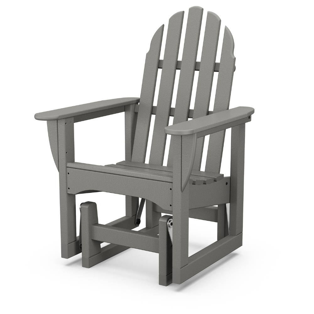 Polywood recycled plastic adirondack glider chair online