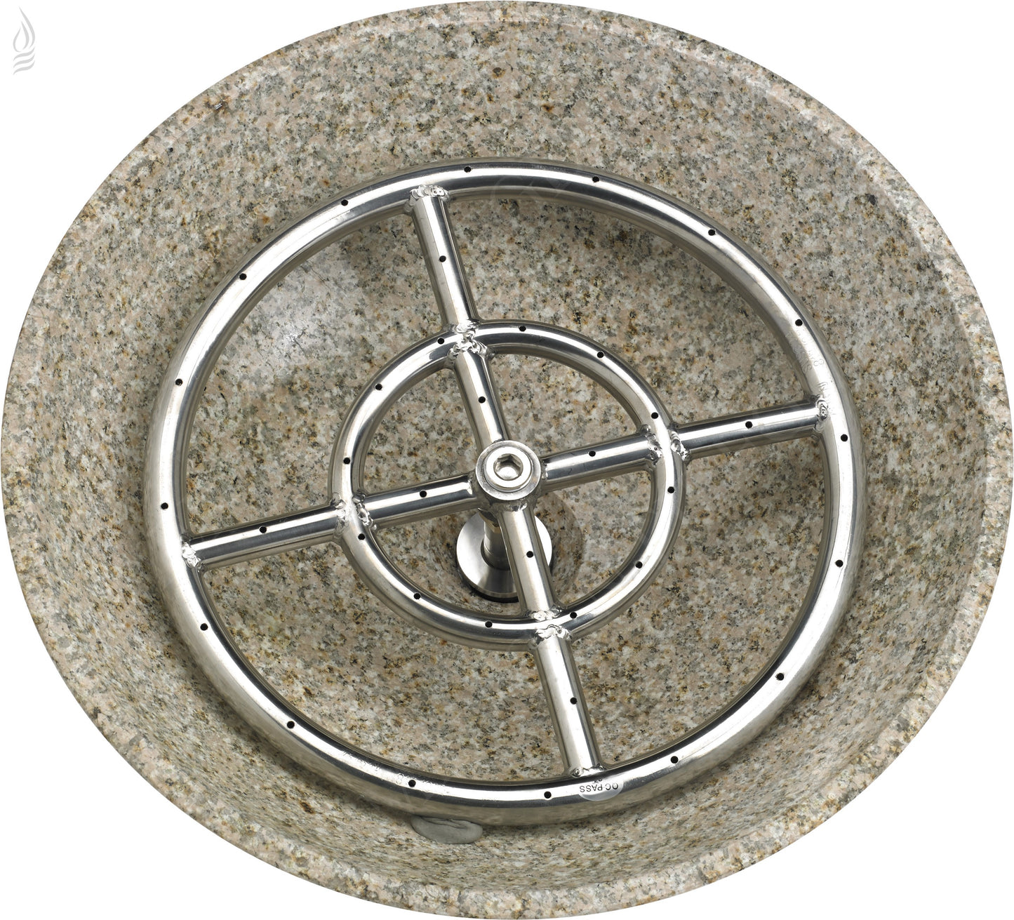 Gold Granite Fire Bowl