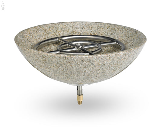 Gold Granite Fire Bowl