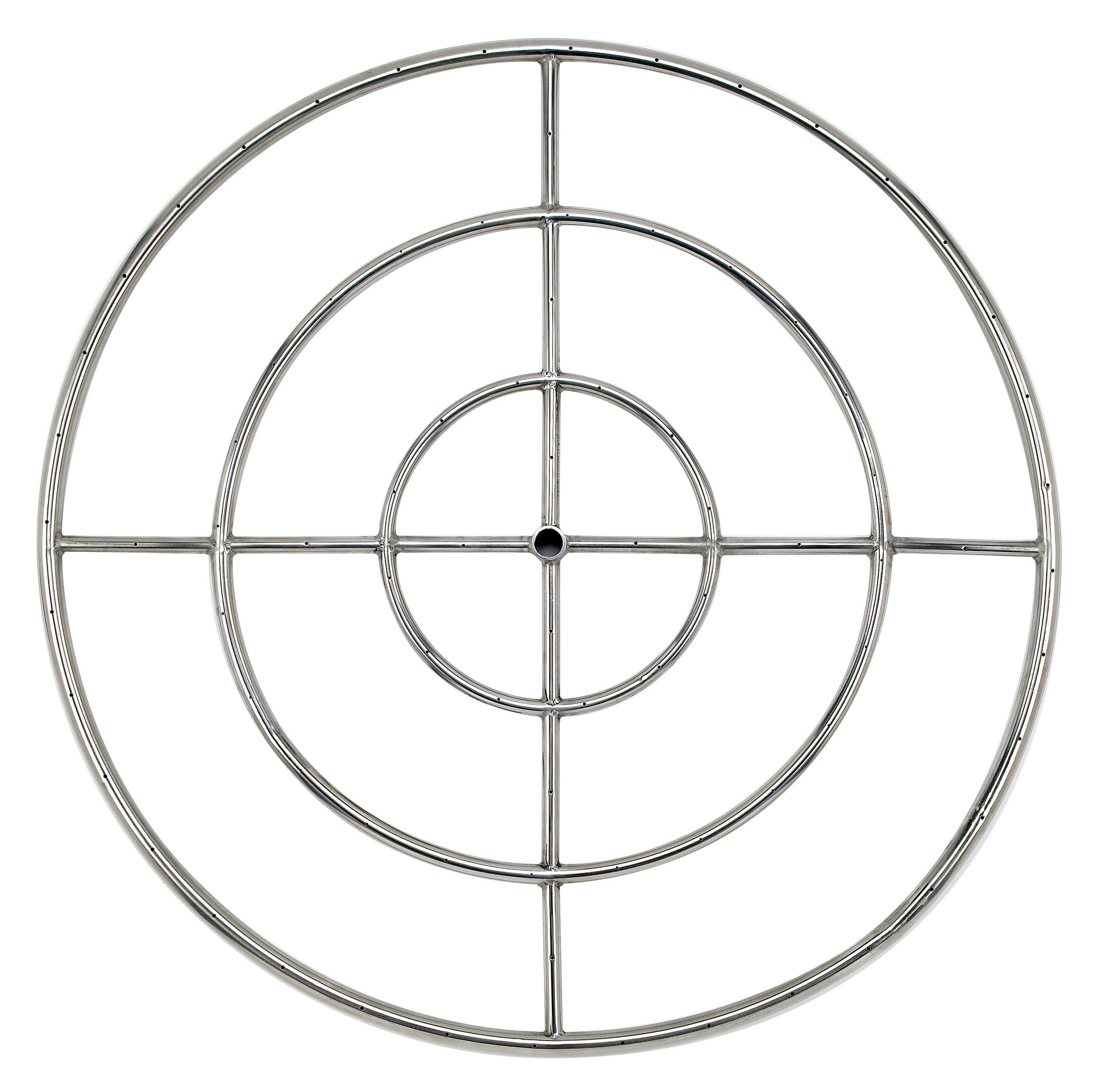 36" Stainless Steel Fire Pit Ring Burner