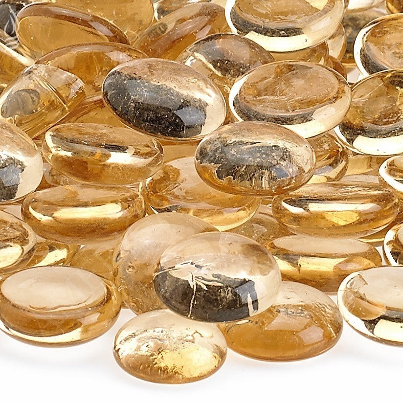 Fireplace Fire Pit Beads Apricot