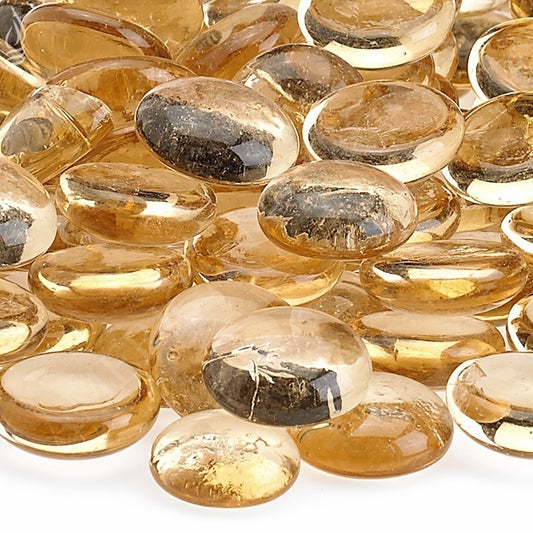 Fireplace Fire Pit Beads Apricot