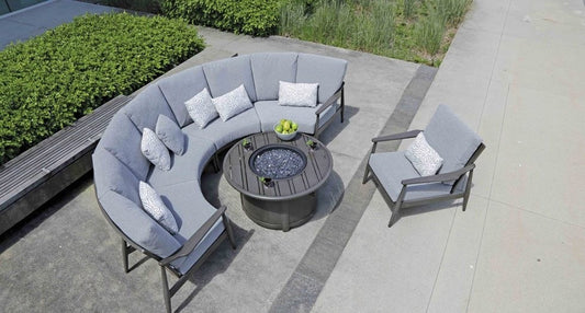 4 piece Curved Sectional