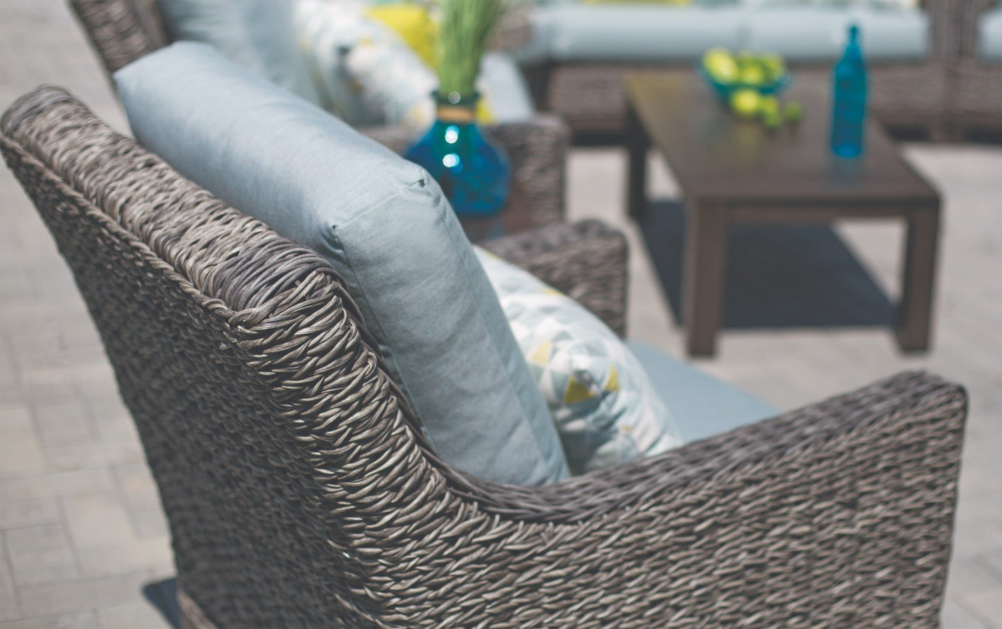 Boston Wicker 3 Seat Sofa