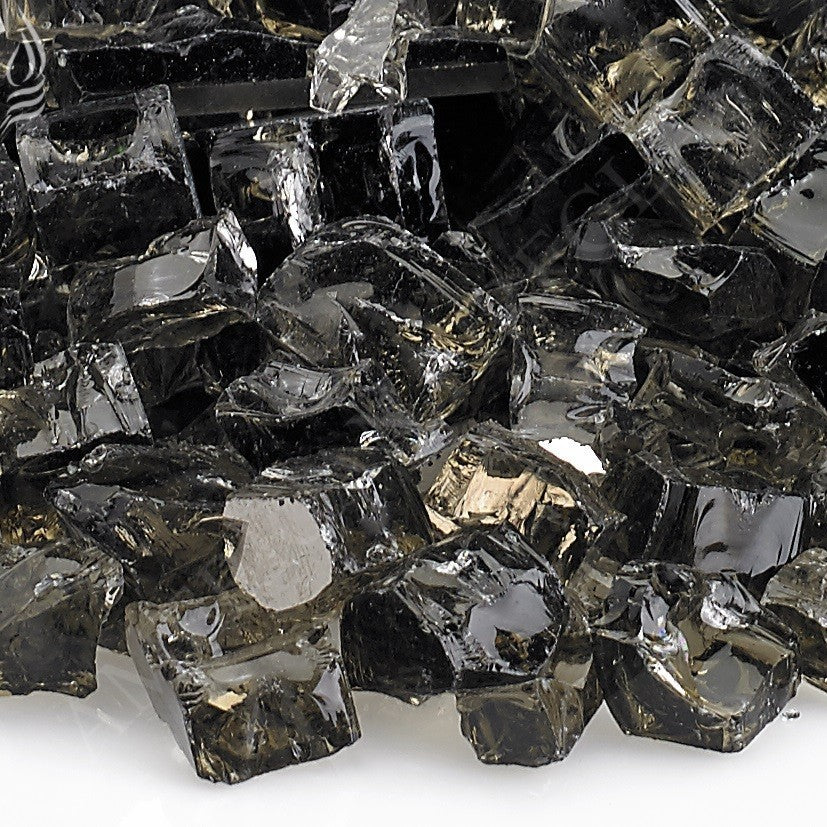 Fire Pit Fireplace Glass - Half Inch Bronze Reflecitve