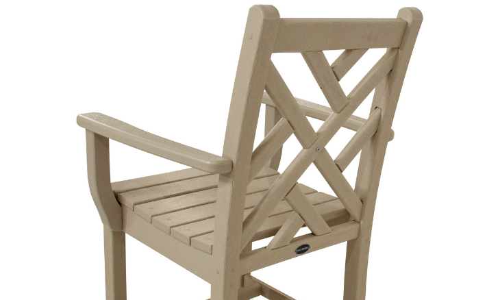 POLYWOOD Chippendale Dining Arm Chair